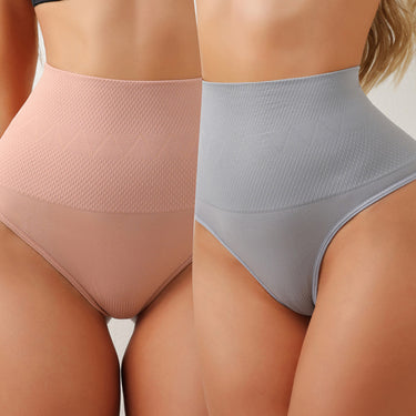 Threaded seamless low-waist women's underwear